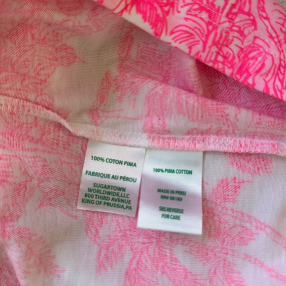 Lilly Pulitzer Vibrant Pink and White Mini Dress - Picture 5 of 5